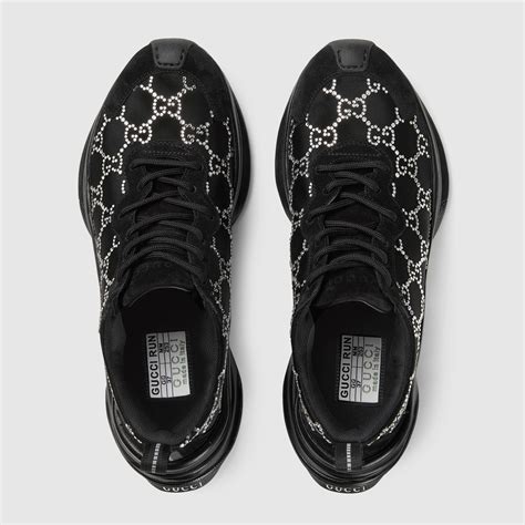 gucci run sneakers womens|gucci bedazzled sneakers.